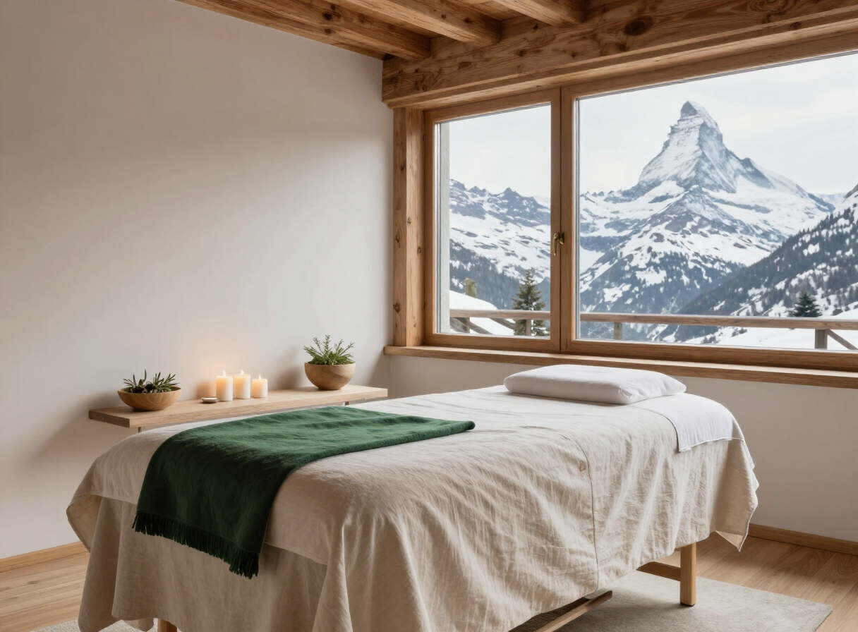 A calm place to recover in the mountains